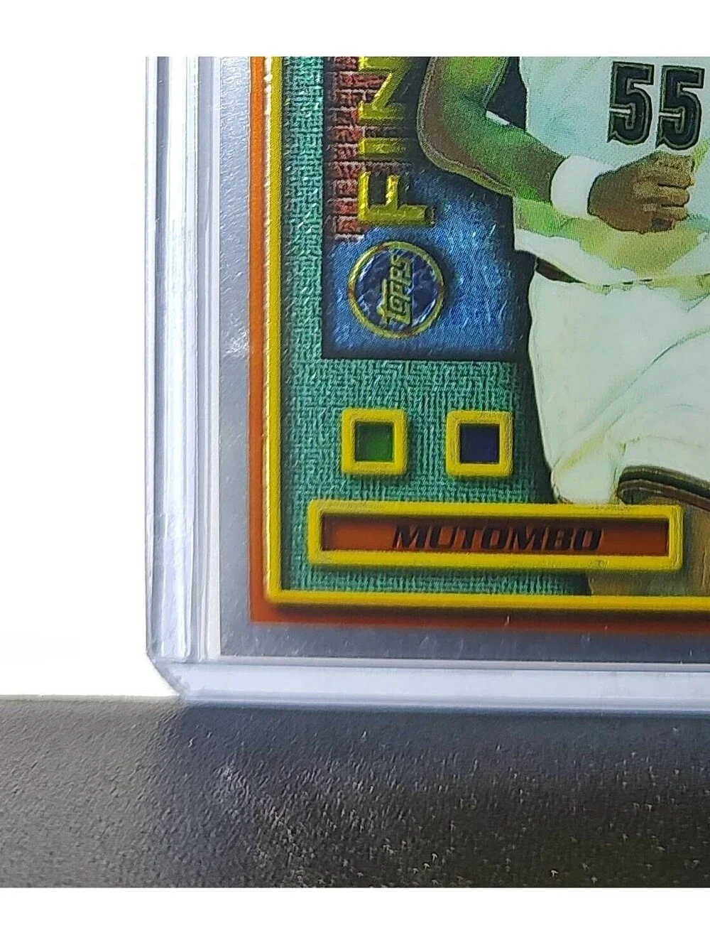 Dikembe Mutombo 1995-96 Topps Finest NBA #M42 Mysterly Nuggets